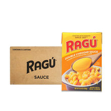 Ragu乐鲜 汉堡薯条蘸料双重切达芝士酱439g*12盒整箱装进口餐饮装