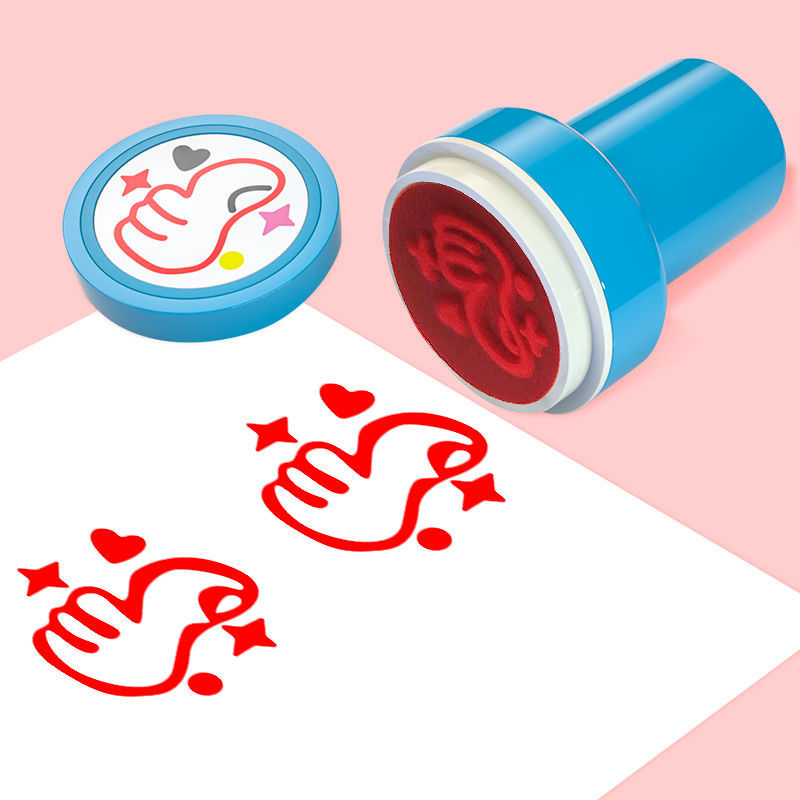 卡通印章老师评语奖励儿童小教师用盖章可爱表扬幼儿园鼓励小学生