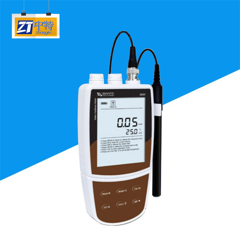 bante322便携式水质硬度计水质硬度计自动校准bante322水质测定仪