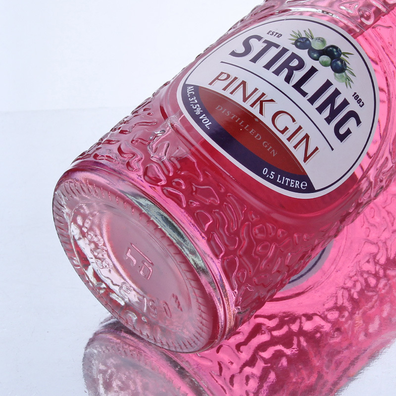 英国洋酒 萨格利粉红金酒 500ml 37.5%vol