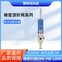 供应撞针式点胶阀耗材精密针阀SMK-PW-100M顶针式点胶阀点胶配件