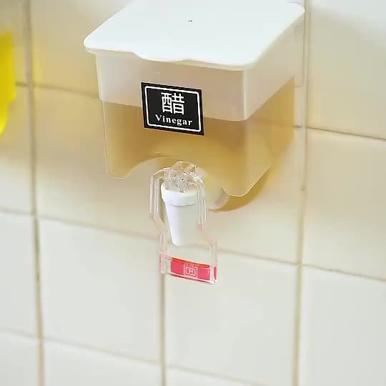 Wall-Mounted Condiment Dispenser
