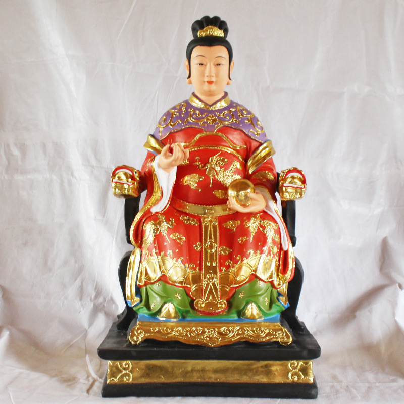 华音殿四海龙王龙母神像新款东南西北五海龙王爷龙神树脂材质佛像