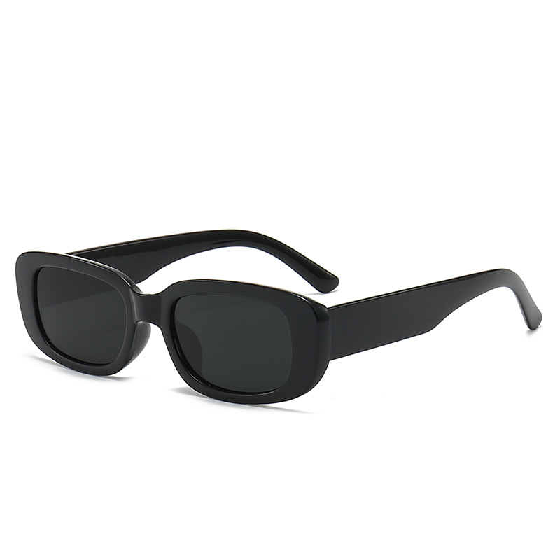 New Sunglasses Men's Small Frame European and American Style Sunglasses Women's Fashion Retro Square Frame Trend Cross-Border Glasses Sunglasses
