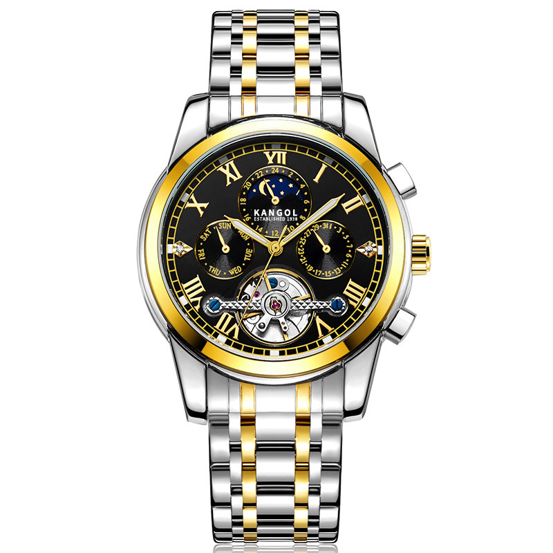 英国品牌坎戈尔袋鼠kangol全自动机械表男士手表学生防水-k112