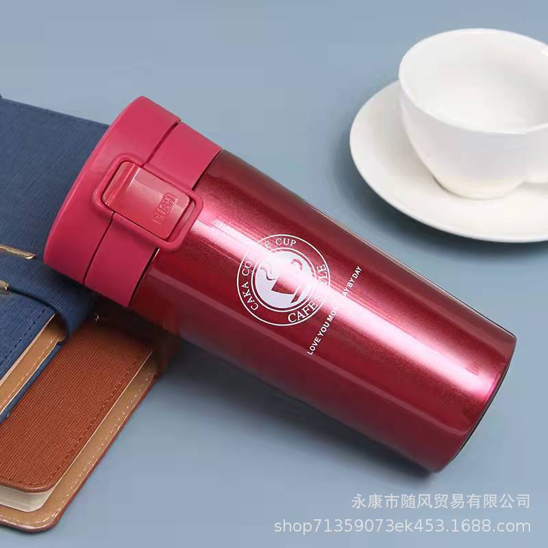 Factory Wholesale Creative Stainless Steel Vacuum Cup Business Water Cup Car Car Coffee Cup