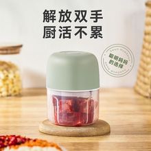 打蒜器蒜泥拉电动捣蒜器绞肉机蒜蓉绞搅自动家用批发跨境独立站