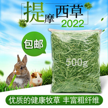 提摩西草干草  2022新牧草兔粮龙猫草荷兰猪饲料豚鼠提草500g包邮