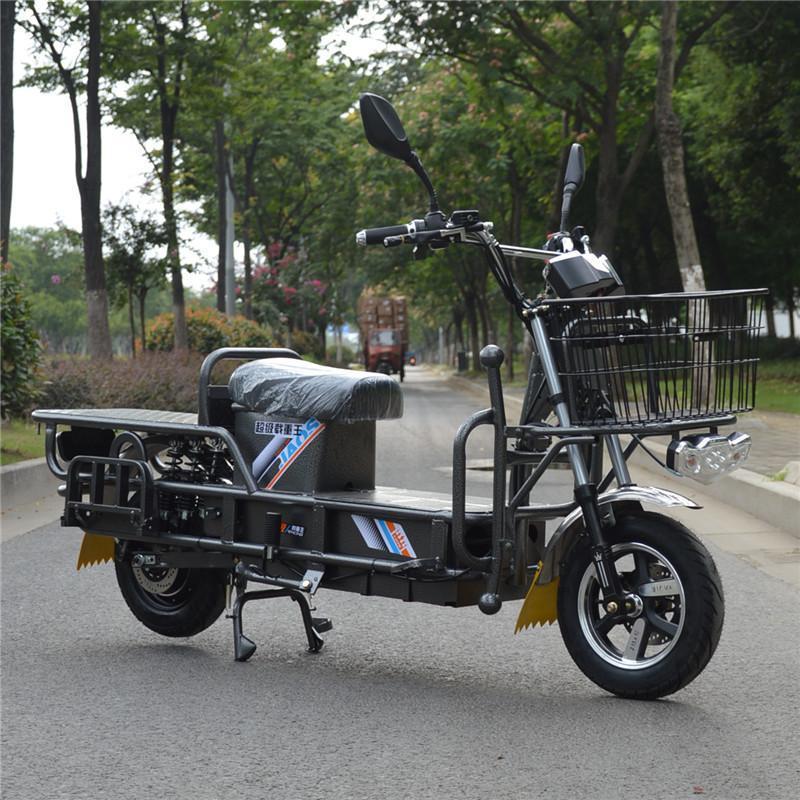 路霸载重王电动车72v拉货电瓶车大力神电摩长跑王送外卖快递两轮