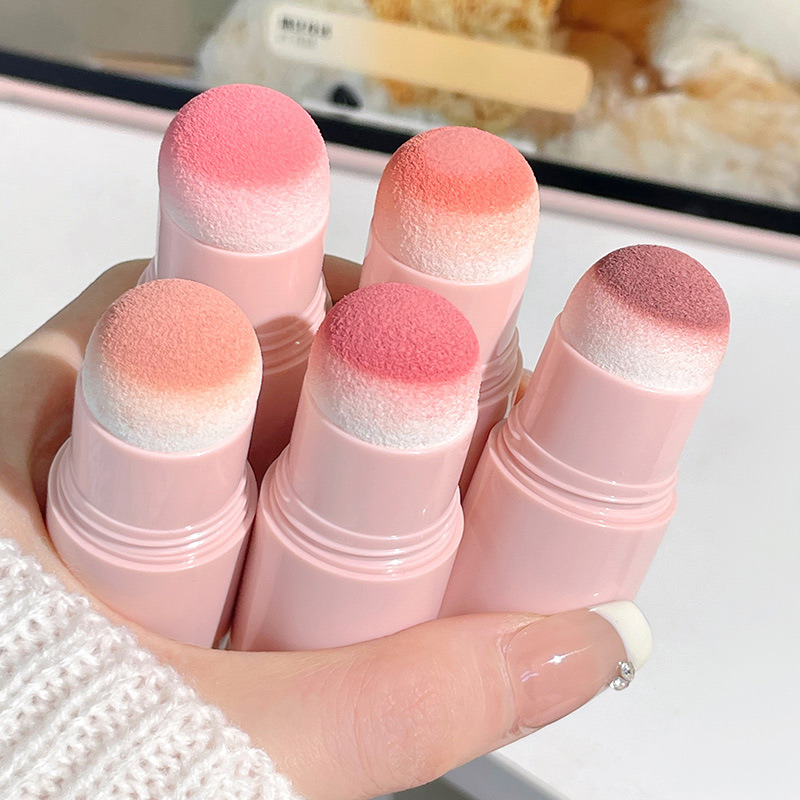 chiueast腮红棒 膏高光修容单色膨胀色收缩官方旗舰店腮红女 胭脂