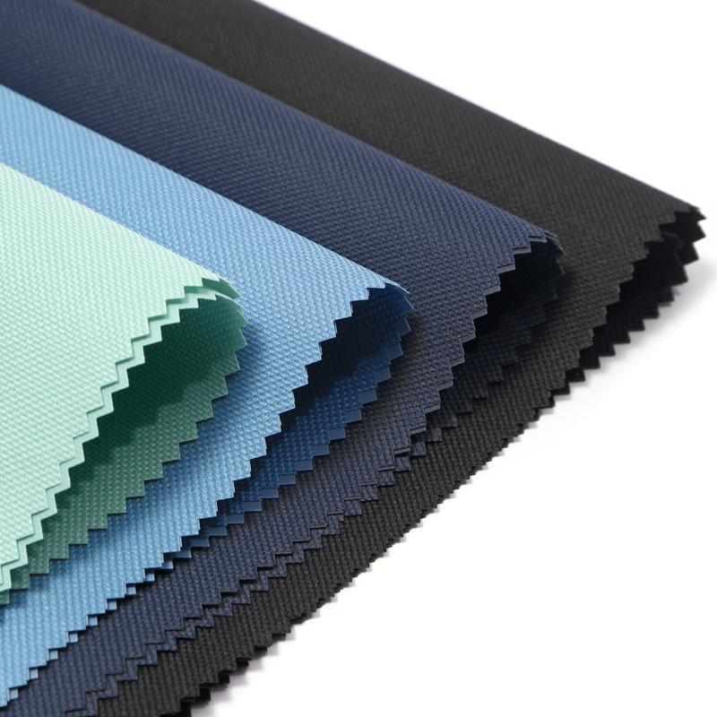 厂家现货600dpvc牛津布箱包行李箱化妆包涤纶面料书包布料批发