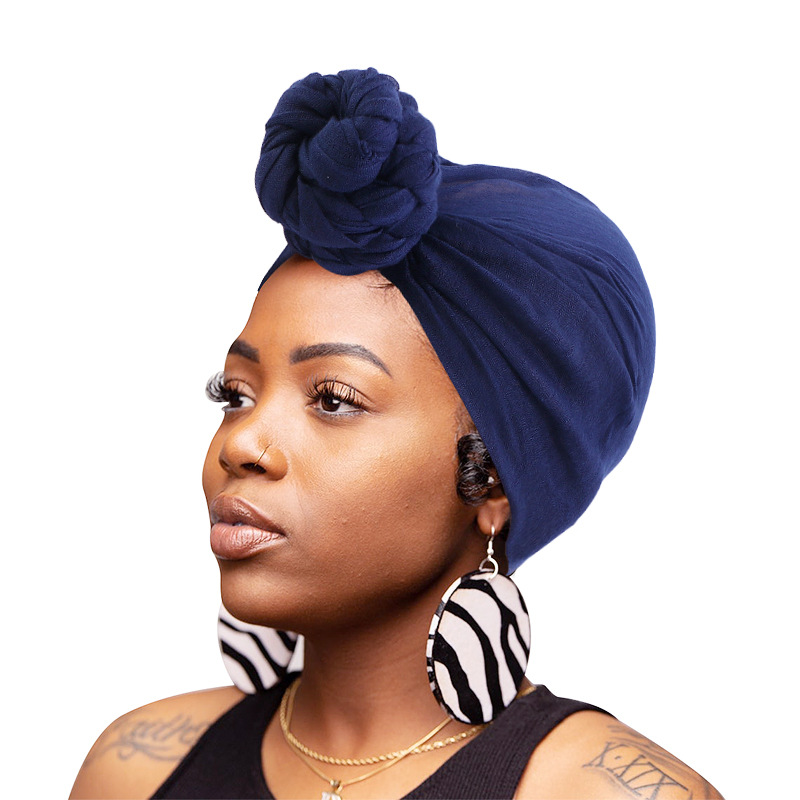 欧美流行包头巾 巴厘纱围巾帽 子 穆斯林裹头围巾包头帽 wj-23