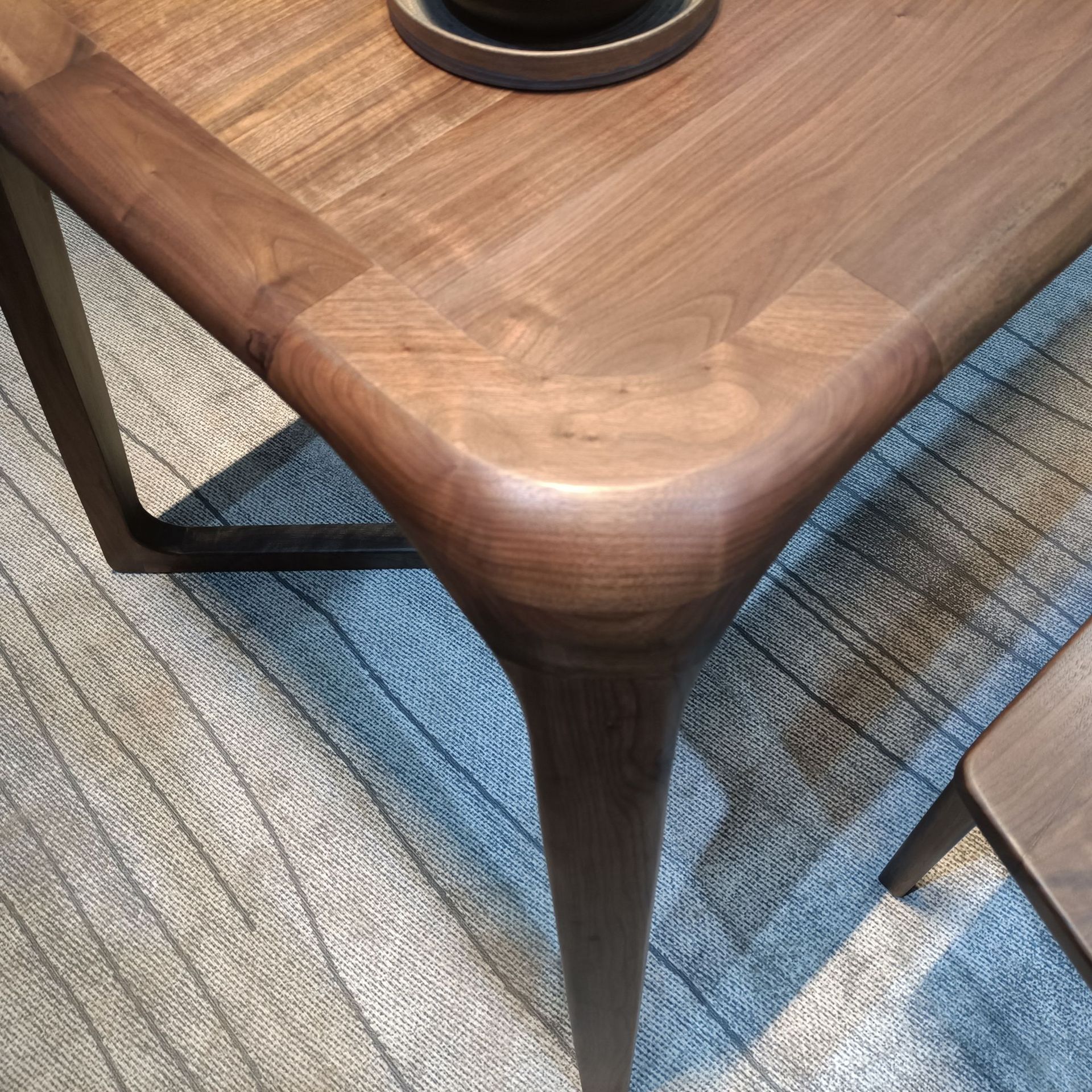 新中式茶桌北美黑胡桃茶桌