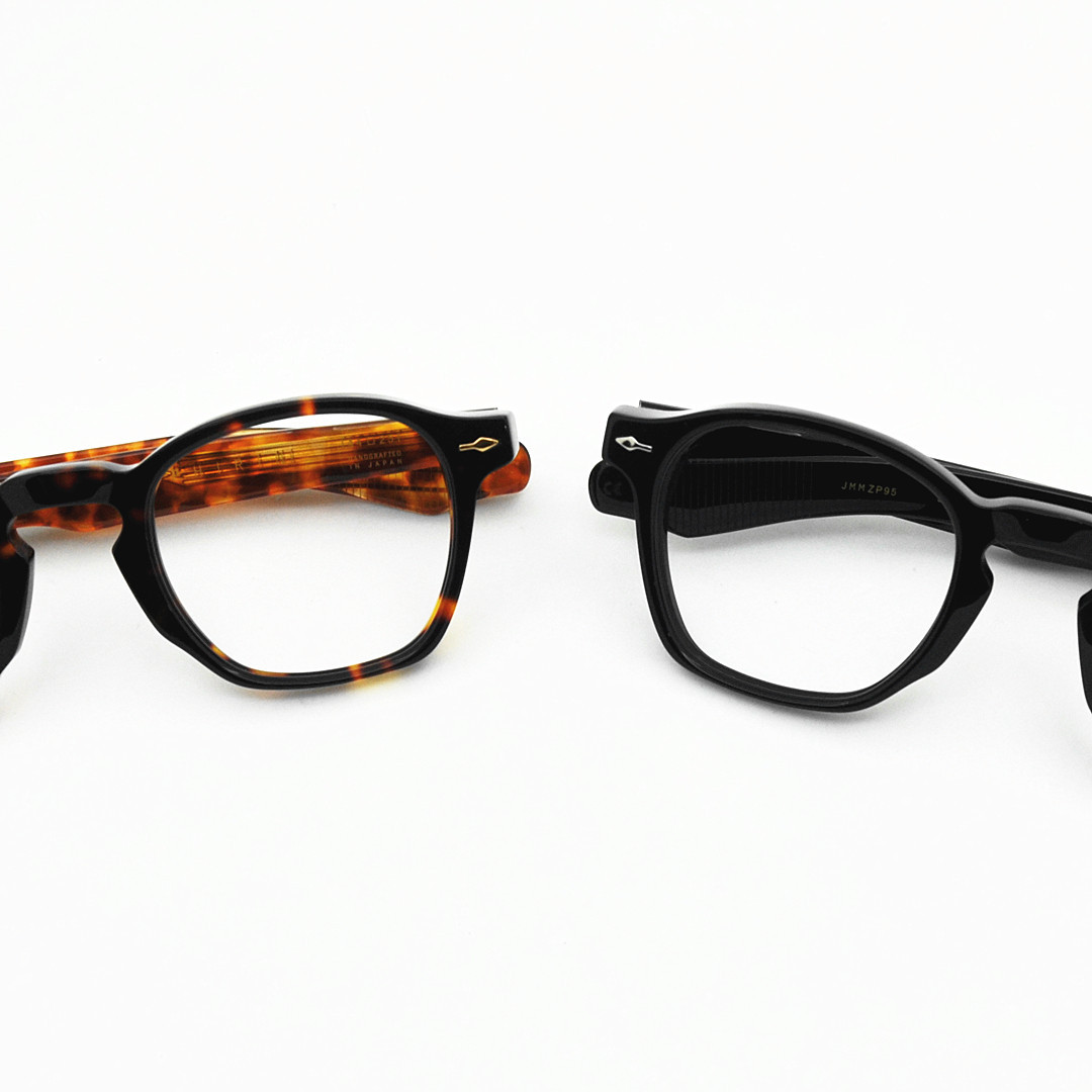 新款板材加厚眼镜框架大码方型 日本设计师jmm同款男女凹凸眼镜潮