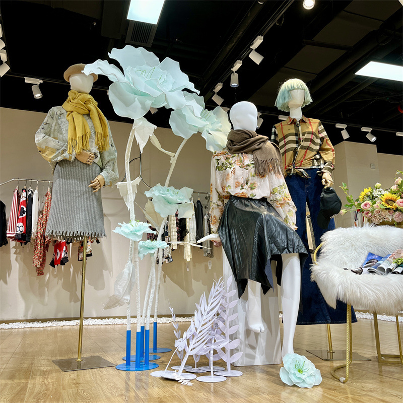 流金丽影22春夏季多款式衬衫女品牌折扣女装打包走份货源尾货清仓