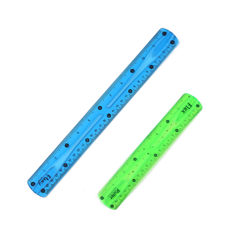 Creative Color 20cm Measuring Tape Children's Scribing Ruler Student Exam Measurement Ruler Learning Stationery