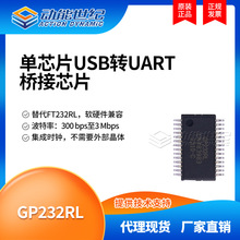 GP232RL 232RL USB转串口芯片232 15mA SSOP28集成电路IC