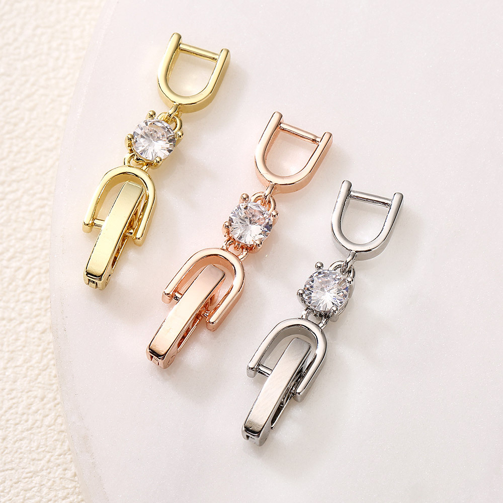 Rakol Factory Wholesale DIY Ornament Accessories Fashion Wild Bracelet Necklace Extended Buckle 2.1cm Extension Chain