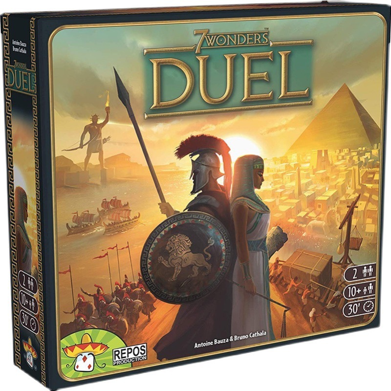 7 Wonders Duel New Popular English Board Game Miracle Duel