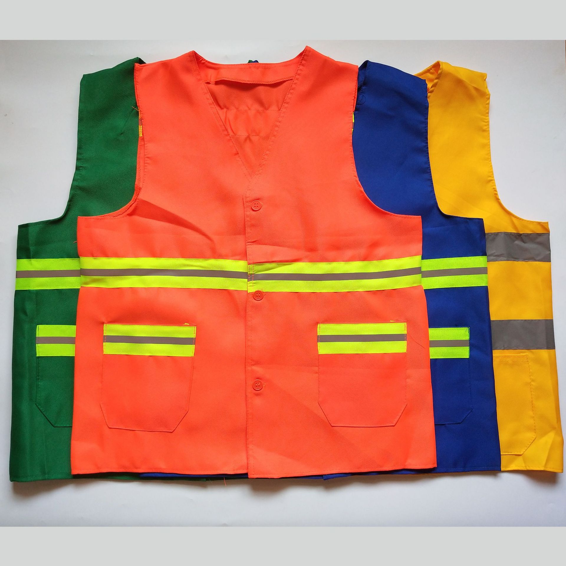 道路养护环卫服反光环卫马甲背心建筑铁路施工绿化园林清洁工马甲