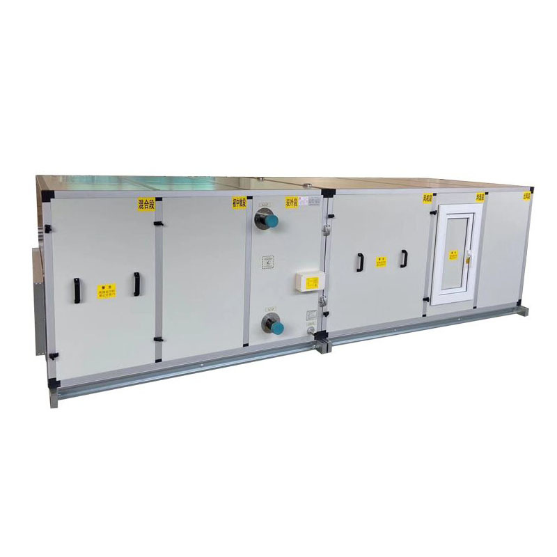 卧式吊顶风柜空调20000风量组合新风换气过滤机组468排管制冷风柜