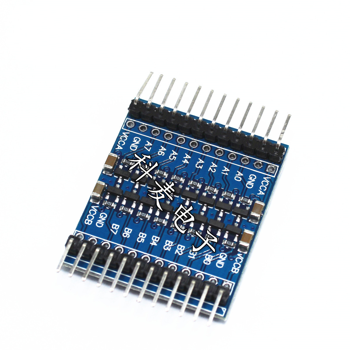 3v和5v pi接5v传感器 八路 io双向信号互转板