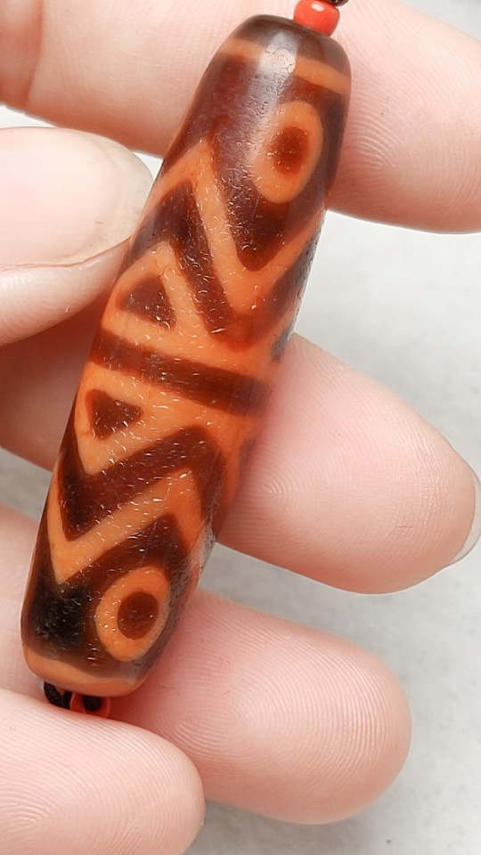 莲花金刚水纹六眼天珠顺利之珠六六大顺人生六大福财源广进f11a1