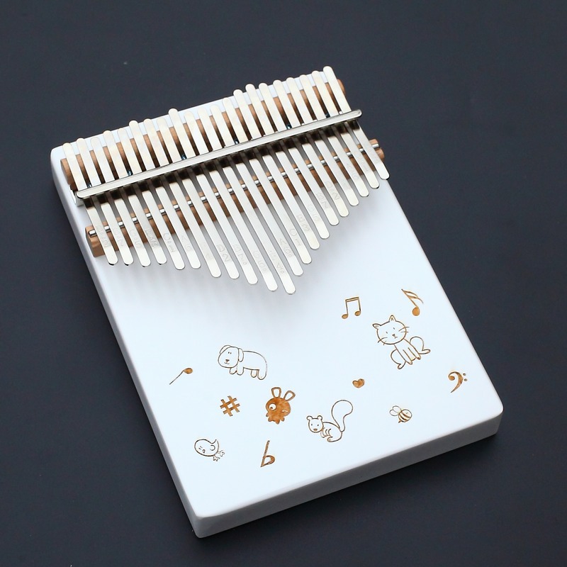 21音拇指琴工厂跨境外贸批发新款卡林巴kalimba手指琴初学者便携