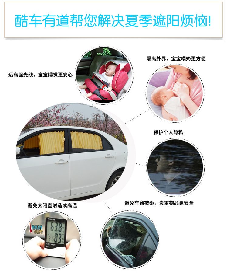 Dongfeng Fengxing Lingzhi M3 V3 M5 M7 PLUS 7-seat 9-seat car curtain sunshade double track