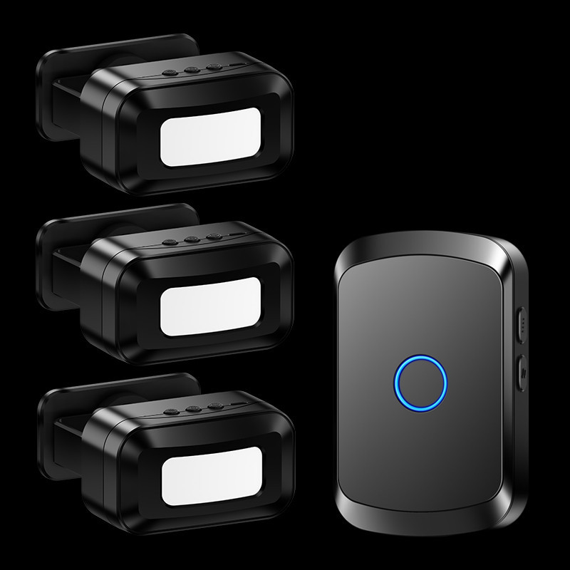 门口欢迎光临感应器分体式进门铃迎宾店铺超市进店语音提示报警器