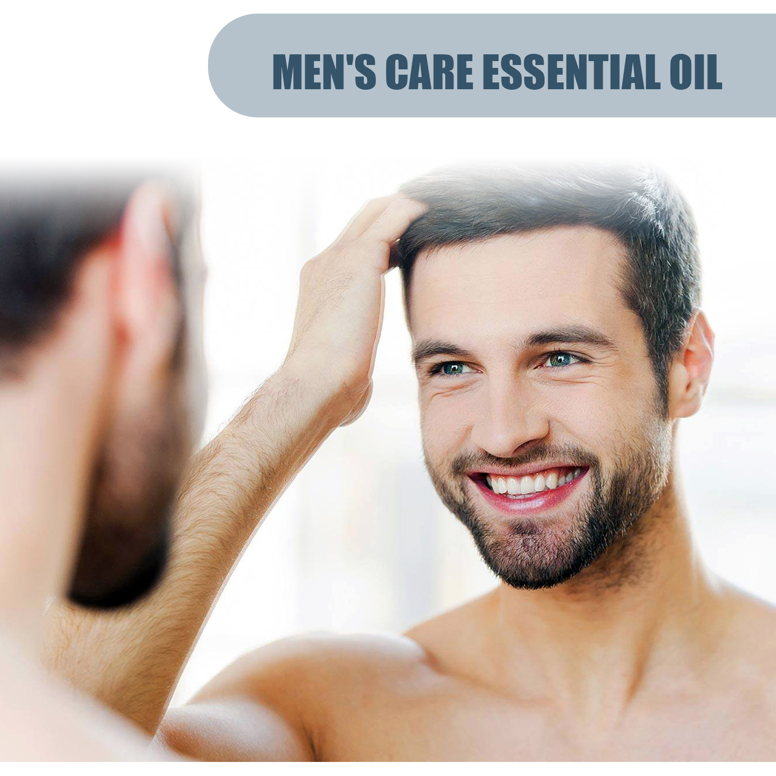 North Moon Men's Care Essential Oil Men's Body Care Essential Oil Temple Massage Care Essential Oil