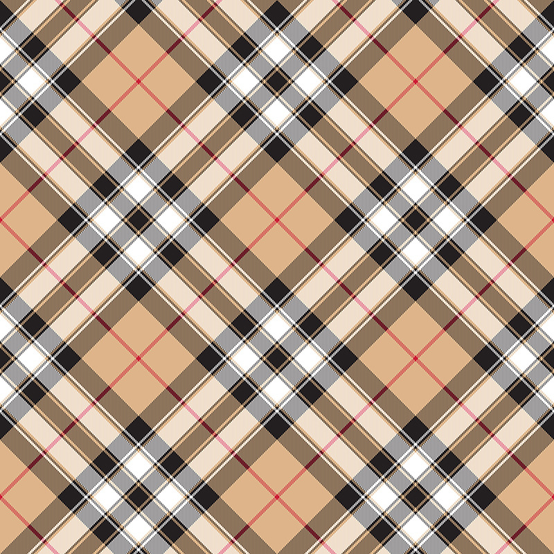 苏格兰格子格纹背景服饰面料家居服印花底纹图案pu皮革