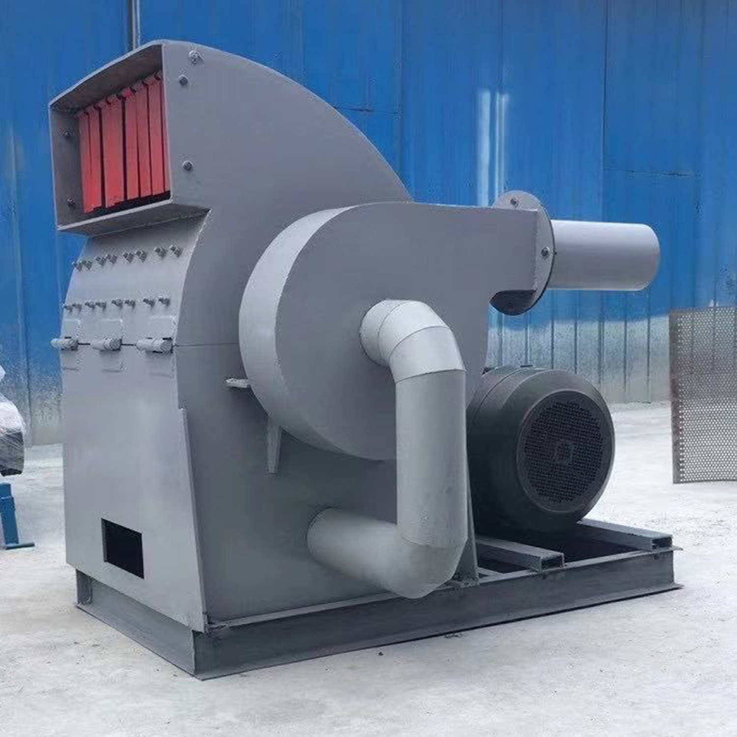 植物茎类锤片式粉碎机420型饲料粉碎机移动方便秸秆粉碎机价格