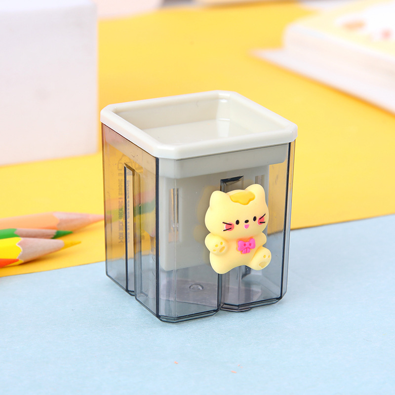 Pencil Sharpener Creative Cartoon Manual Pencil Shapper Pencil Sharpener Student Cute Portable Models Pencil Sharpener Penknife Wholesale