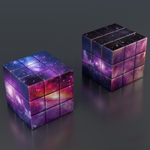 z-cube普货3阶个性龙年定 制魔方风景历史名人等益智趣味玩具魔方
