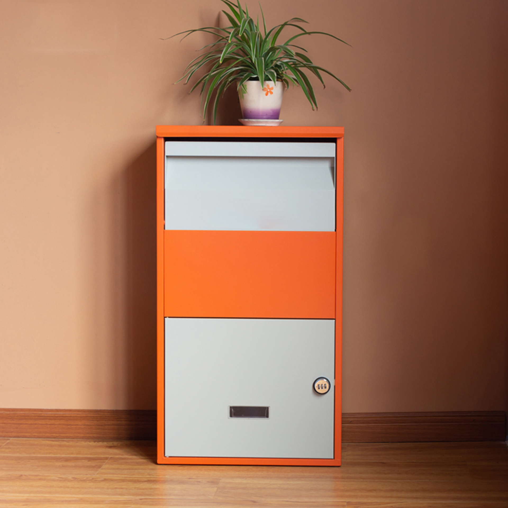 欧式别墅新款信箱包裹箱快递柜