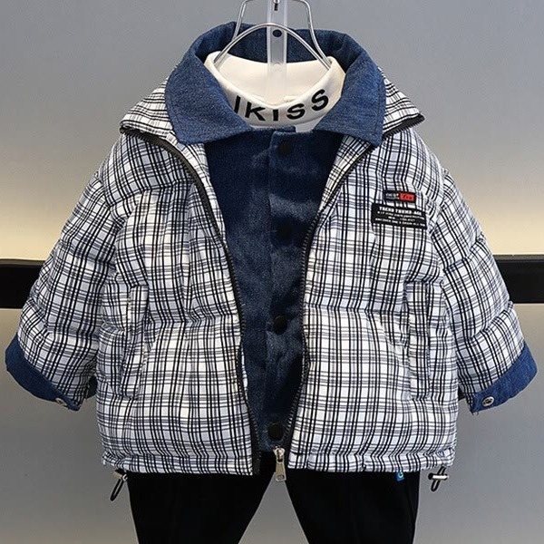 欧恰恰 番薯片23冬韩版时尚男童加厚羽绒服 直播童装厂家货源批发