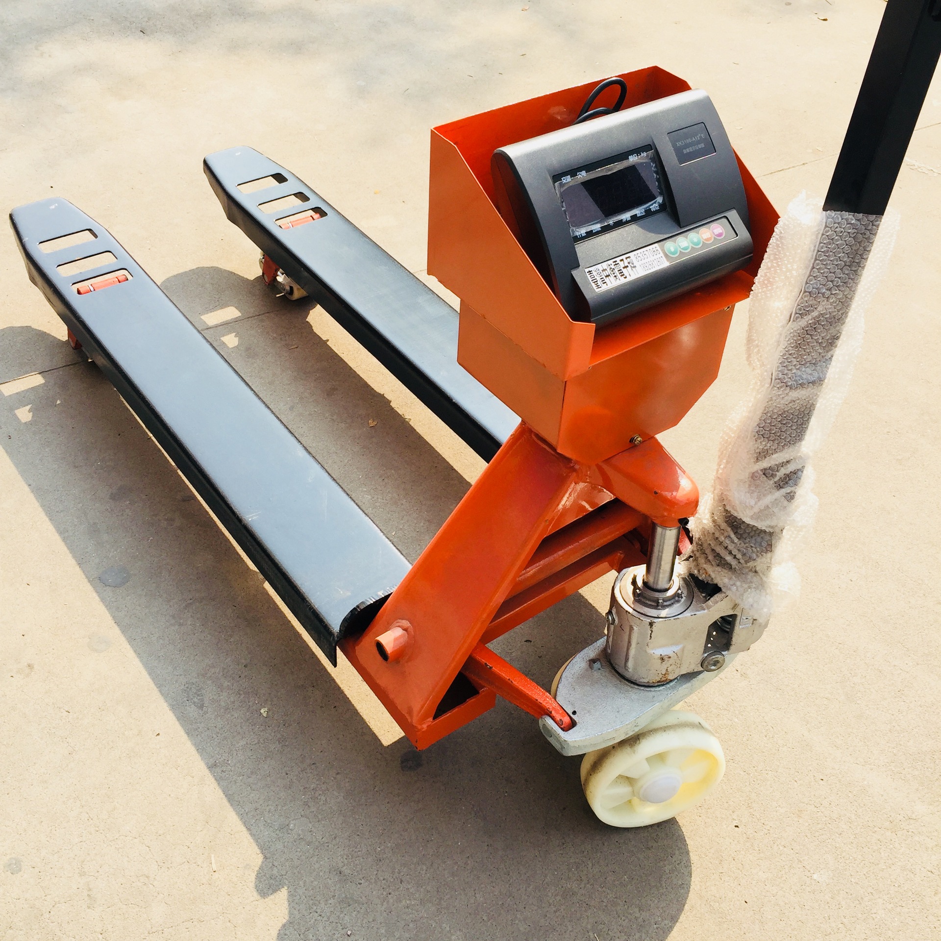 东莞长安叉车秤 手拉称 2t叉车地磅 广东叉车秤生产厂家