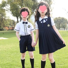 幼儿园英伦风园服园服夏装儿童校服套装小学生班服夏季毕业服装