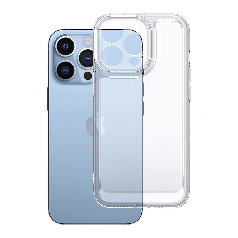 Suitable for Iphone13 Phone Case Transparent Apple 14pro Space Shell 13 Silicone Tpu Drop-Resistant Soft Shell Wholesale