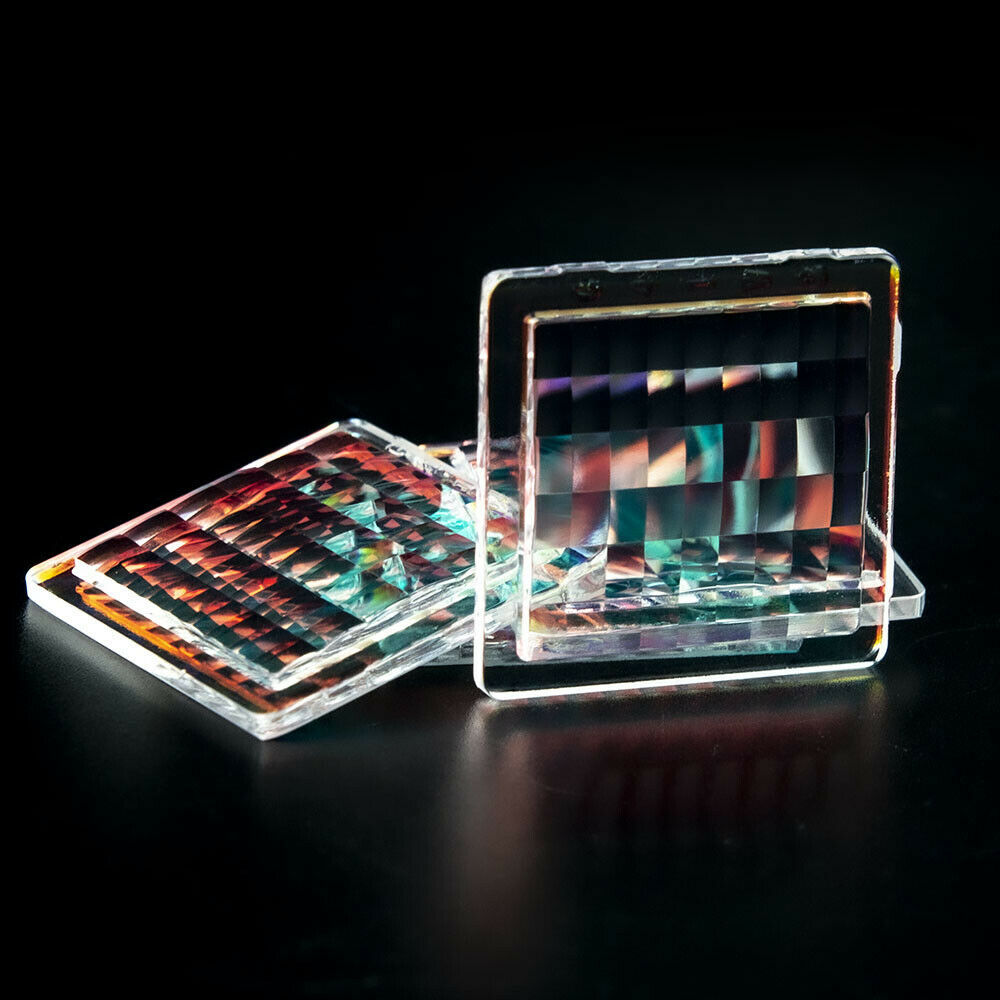 微瑕疵阵列复眼透镜3d打印镜片光学元件舞台灯滤光片装饰透镜ls