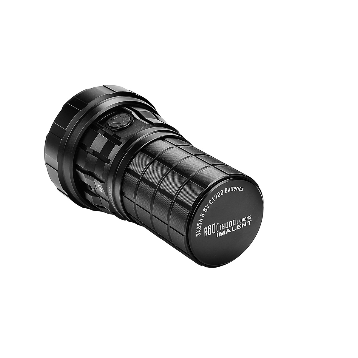 imalent 户外强光手电筒 泛光led 18000流明 r60c 锂电池可充手电