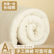 棉被芯棉花被子学生宿舍棉胎加厚冬被春秋被棉絮床垫被褥子批发厂