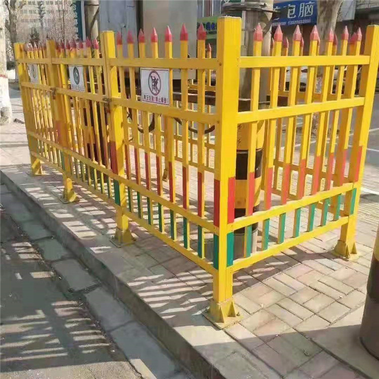 玻璃钢电力围栏电力安全防护栏厂家批发变压器隔离围栏伸缩护栏
