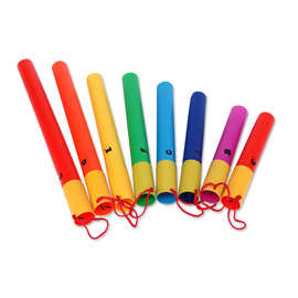 奥尔夫乐器 8音音筒 彩色八音管 幼儿园8音响管 幼儿园早教