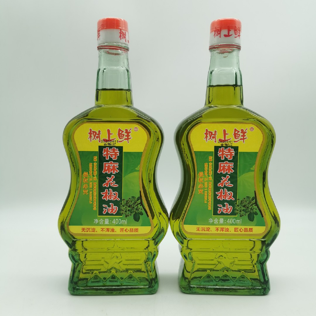 树上鲜花椒油400ml 米线麻油四川特产重庆藤椒凉拌调味特麻油花椒