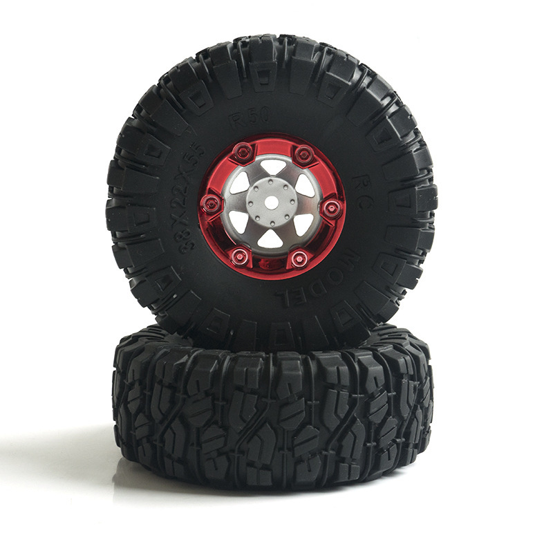 遥控模型车胎rc模型车轮越野轮胎12mm轮胎fy-cl03 橡胶车轮2个/套