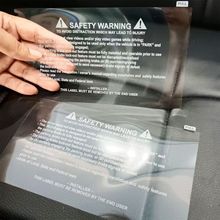 批发硅胶低粘汽车触控屏印刷保护膜印刷清晰带耳朵易撕贴防刮防尘