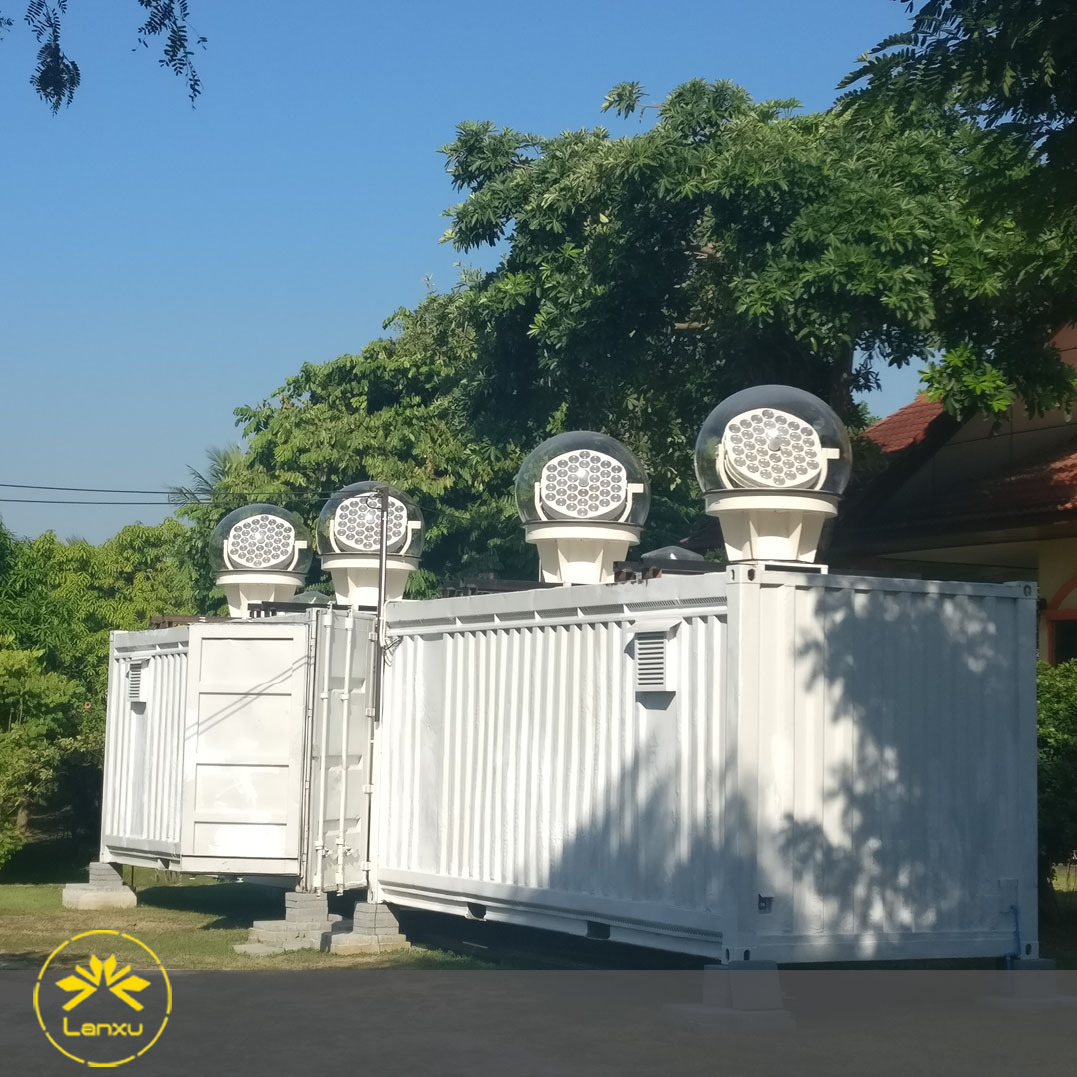 蓝煦 集装箱阳光导入种植 室内植物阳光照明 太阳光光导纤维-阿里巴巴