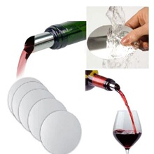 Foldable Wine Pourer Aluminum Foil Silver Wine Pourer Drop跨